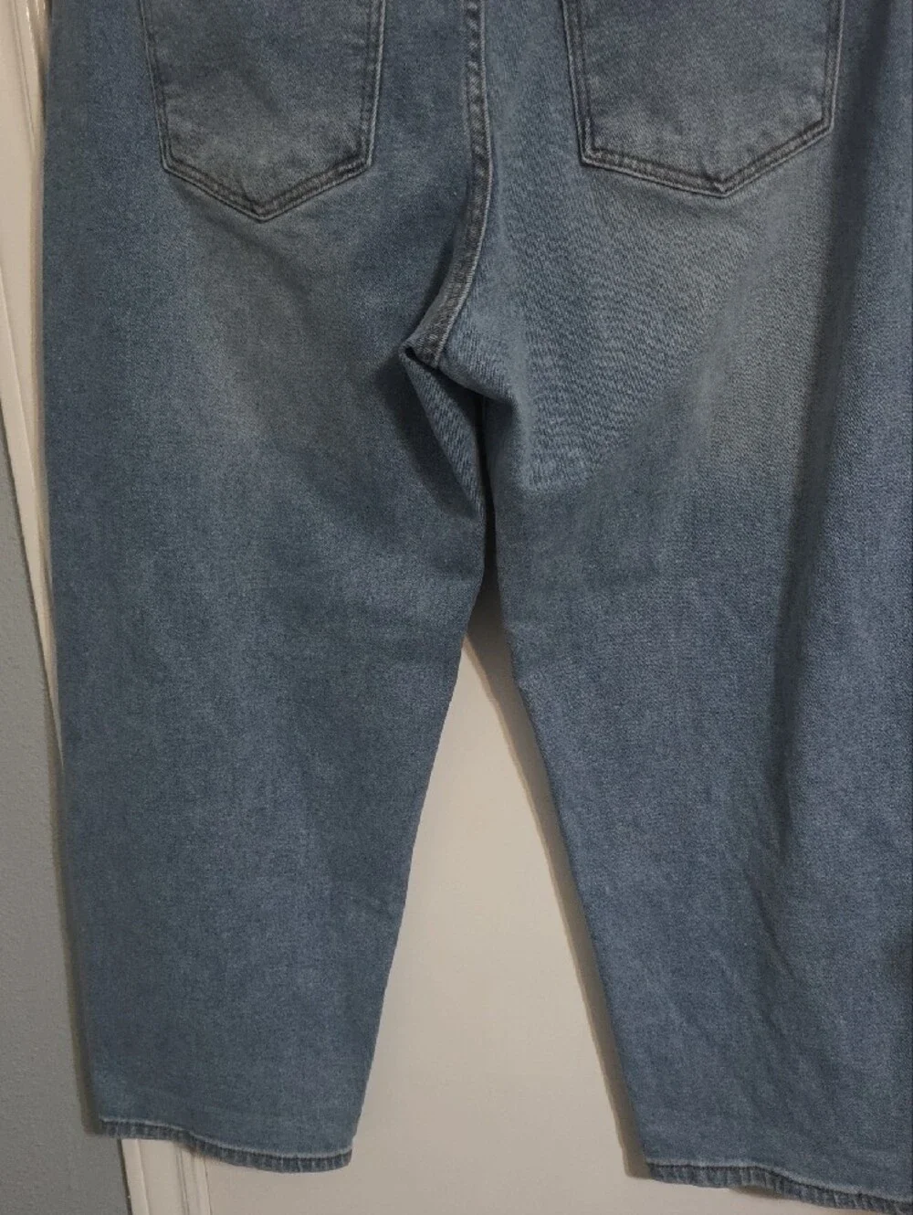Indigo Poppy Light Wash Barrell Jeans Sz 10 - Picture 7 of 8